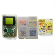 任天堂 透明 元祖 gameboy 全正常 翻新機 連遊戲 Nintendo game boy 厚機 中古 懷舊 電子遊戲