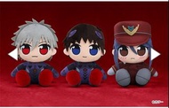 (現貨）渚薰 碇真𠻸 葛城美里 Rebuild of Evangelion Kuripan Plushie Shinji Ikari (Black Plugsuit)