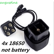 AUGUSTINE 18650 Battery Box 8.4V DC 5V USB Battery Charger Battery Cover 18650 Lithium Battery 4Slot/6Slot Battery Pack