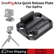 SmallRigหัวเข็มขัดอะแดปเตอร์Arca Quick Release Plateสำหรับกล้องGoPro APU2668