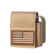 WYNEX Tactical Cigarette Pouch, Molle Battery Pouches Compact EDC Battery Lighter Storage Bag Lighte