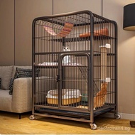 Cat Cage for Home Indoor Villa Free Space with Toilet Cat Cage for Cats Pet Cat House Cat House