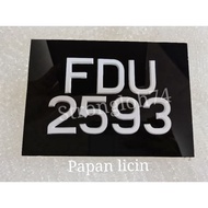 NOMBOR PLATE MOTOR SPEC JPJ