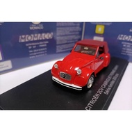 Franstyle 1 43 Citroen Fluffy Classic Car Model 2CV Ferme Sarhy 1954 Red