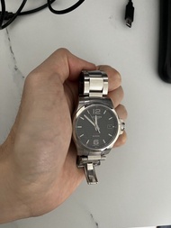 浪琴Longines Conquest V.H.P. Black Carbon Dial Men's Watch L3.716.4.66.6鋼錶