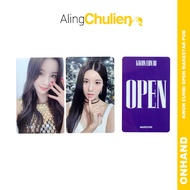 Kwon Eunbi Official Photocard POB KTOWN4U r1 Photo card Lethality Everline Ope Makestar