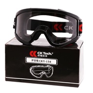 Pitl5653 CK Tech ความปลอดภัยทางยุทธวิธีป้องกันการกระแทกกันฝุ่นแรงงานอุตสาหกรรมแว่นตานิรภัย Pelindung