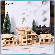 fixory 3D Wooden House Puzzles for Adults Miniature House 3D