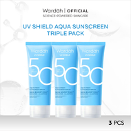 [TRIPLE PACK] Wardah UV Shield Airy Smooth Acne Calming Aqua Fresh Essential Tone Up Physical Sunscr