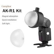 Camphor  Camera Flash Accessory Flash Diffuser Replacement Flash Diffuser Dome for Godox V1/ad200/ad