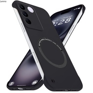 Frameless Magnetic Slim for VIVO T2 Global S16E V27E Phone Cases Matte Anti-Scratch Hard PC Cover Bo