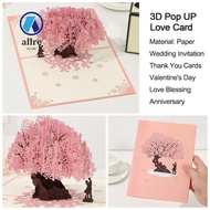 ALLRE Wedding Invitation Love Blessing for Wife and Girlfriend Gift Valentine's Day Anniversary Gree