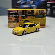 TW 1: 64 Honda Integra TYPE R DC2 MUGEN Sunset Yellow Alloy Car Model