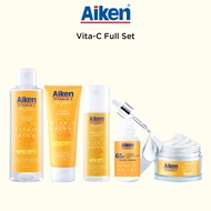 AIKEN Vita-C Brightening Full Set Fades Pimple Marks Brightens Skin Prevents Acne Formation Lightens