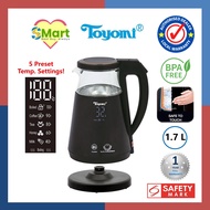 Toyomi 1.7L Smart Temperature Digital Kettle [WK 1709]