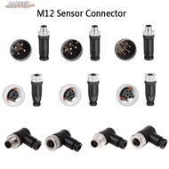 HAPPYIX M12 Sensor Connector, Connector Sensor Plug M12 Aviation Plug, M12 Sensor Cable Connector Ma