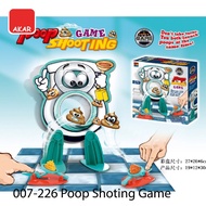 007 - 226 Funny, Interactive & Practice Mind Slingshot Game / Funny Poop Catapult Game / Poop Shooti