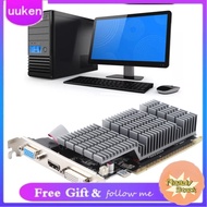 uukendh Vikye GT710 4G GDDR3 Graphics Card with 64-bit Resolution  3840 X 2160 DirectX 11 OpenGL 4.5