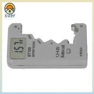 SUERHD Digital Battery Checker, Universal Compatibility Small Size Digital Battery Tester, ABS Housi