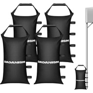 Dadanism 120 LBS Canopy Weights Sand Bags for Canopies Legs,Heavy Duty 600D Sand Bags for Weight,Zip