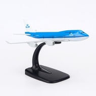 Mô hình máy bay KLM Royal Dutch Airlines Boeing B747 16cm Everfly