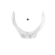 [KIT60202-01] ORIGINAL AGV PISTA SPOILER WITH METAL SCREW/ MOTOR PISTA GPR SPOILER WITH SKRU - CLEAR