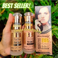 COD/ Kis Beauty BB Foundation 6 in 1 Waterproof/ Cubic BB Foundation Waterproof / Foundation cantik