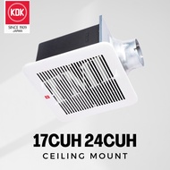 KDK 17CUG 17CUH 24CUG 24CUH Exhaust Fan Ceiling Mount Ventilating Ventilation Fan