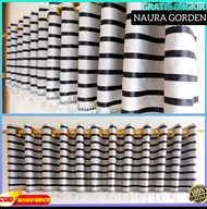 Gorden Minimalis Elegan untuk Jendela dan Pintu Panjang 250cm Korden Hordeng Jendela Kamar Bahan Bla