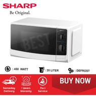 New Microwave Sharp R220 MAWH Low Watt 450 Watt Microwave Oven Sharp R
