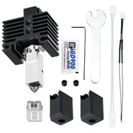 Bambulabs Series Upgraded 2.0 Hotend Fan Thermistor Heating Rod Hard Nozzle Fit Bamboox1x1 - carbon 
