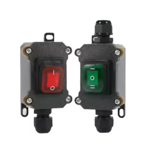 Waterproof Switch IP65 Waterproof Ship Type Switch 220V/24V/16A/30A Rain Proof Outside Electrical Ro