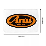 Arai Bathroom Flannel Floor Mat Toilet Toilet Anti-Slip Foot Mat Doorway Water-Absorbent Quick-Dryin