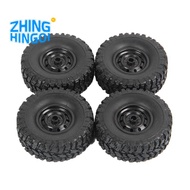4Pcs 65mm Tire Tyres Wheel for MN D90 D99S MN-90 MN91 MN98 MN99S WPL C14 C24 C24-1 C34 B14 B24 B36 R