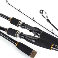 （A Sell Well）❍❁ 6/7/8/9 ft Portable Carbon Sea Lake Fishing Rod Casting Spinning Hard Pole 3/4 Sections Fisherman