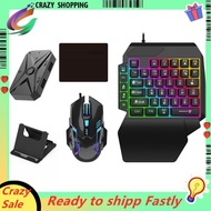 M1 Pro+ 5 in 1 Combo Bluetooth Connection Controller Mobile Games Converter Kit Mobilador Kit Gaming