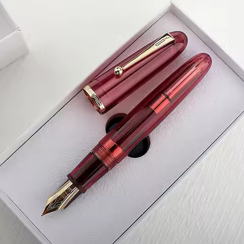 Jinhao 9019 Fountain Pen Extra Fine / Fine / Medium Nib, Big Size Office Supply Pen with Resin Pen S
