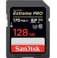 ~幸運小店~SanDisk Extreme Pro SDXC  128G 記憶卡 U3 V30 /170MB/s