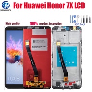 For Huawei Honor 7X LCD Display  Screen Touch Panel Digitizer Assembly With Frame BND-AL10, BND-TL10