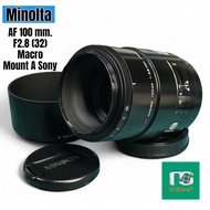 Minolta AF 100mm F2.8 Macro Mount A Sony