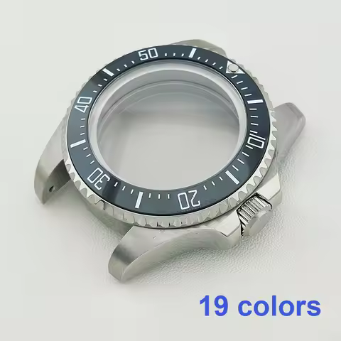 43mm nh35 Case Watch Case Sapphire Crystal Water Resistant 200m Fit NH35 NH36 4R35 4R36 NH34 NH38 NH