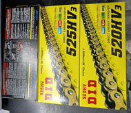 【กทม.พร้อมส่ง】โซ่มอเตอร์ไซค์ Did Oring 520 จำนวน 120L - 520V โซ่มอเตอร์ไซค์ โซ่ทองออยซีล