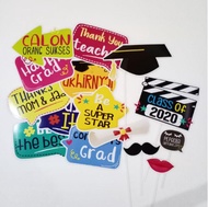 Fun Props Graduation / Photoboot Wisuda / Property/ Photo Booth Wisuda