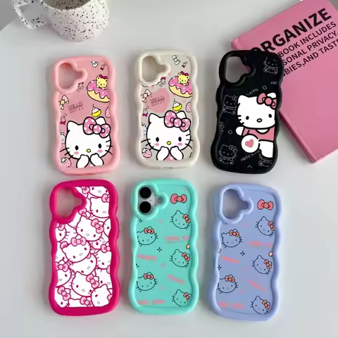 Phone Case For Samsung Galaxy S25 Ultra S24 FE Plus A06 A55 A54 5G A16 A36 A35 A15 A25 A34 Hello Kit