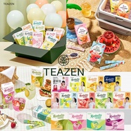 [ TEAZEN Kombucha & iced tea ] 0 Kcal 7 flavors strawberry shine musket lime lemon mango black green