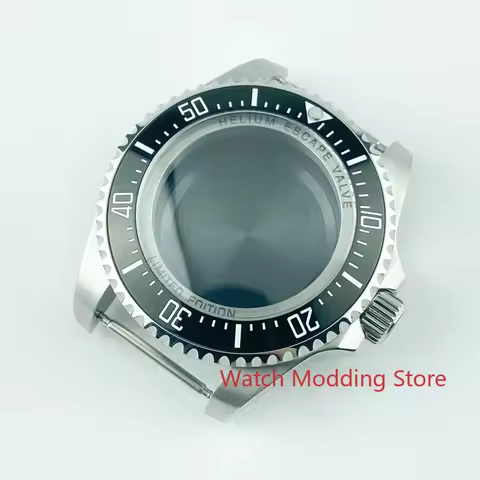 HQ 500m Tested Waterproof 43.5mm DEEP SEA Homage Big Watch Case with Bracelet Fit ETA2824 / NH35A Mo