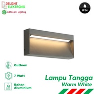 IP54 Black 7W Watt Waterproof Outbow LED Stair Wall Light