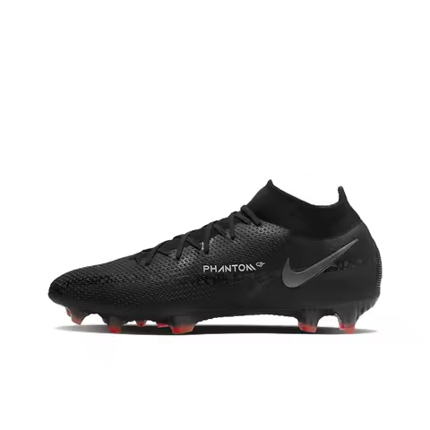 Nike Phantom GT2 Soccer Shoes Men's Low Top Black/Red CZ9889-001
