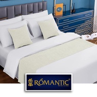 Bed Runner / Selendang kasur Ivory by ROMANTIC standard Hotel