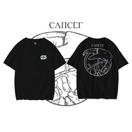 RSYD.CO T-SHIRT | CANCER CANCER | PREMIUM 24S COMBED COTTON | UNISEX T-SHIRT ZODIAC SERIES T-SHIRT